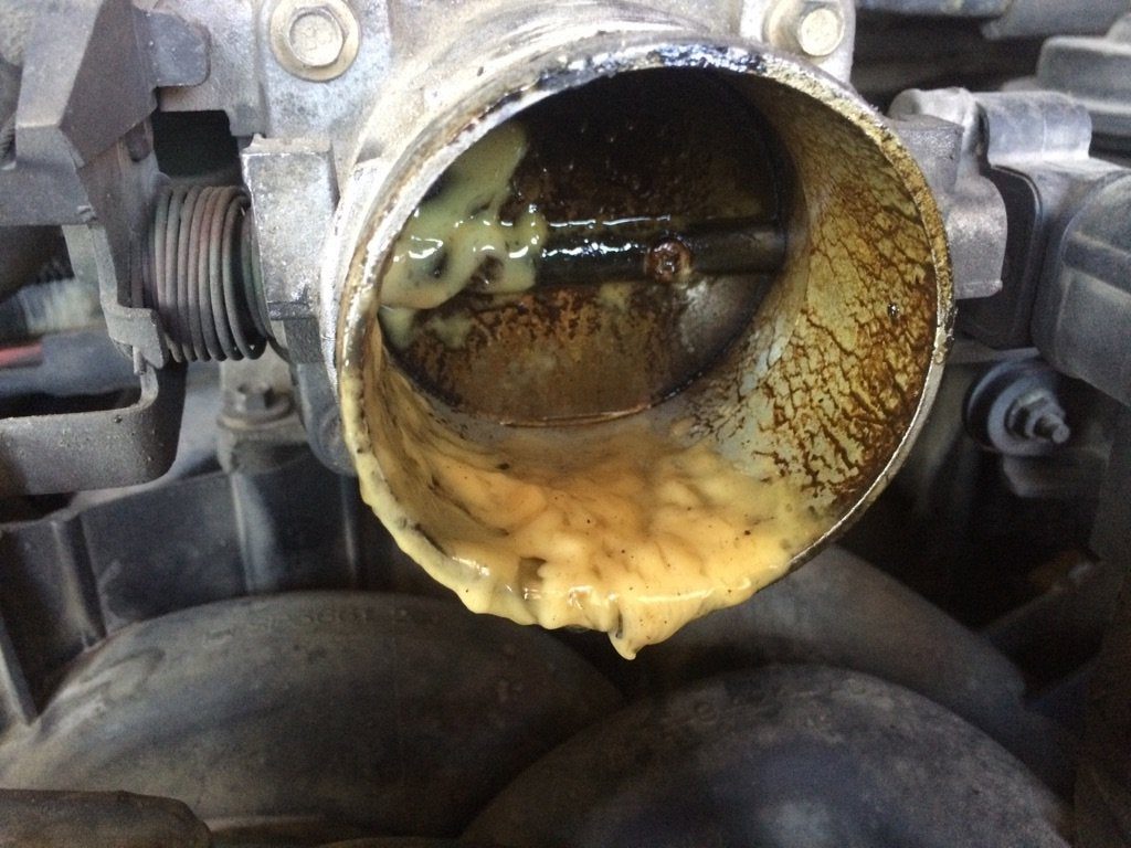 cleaning throttle body