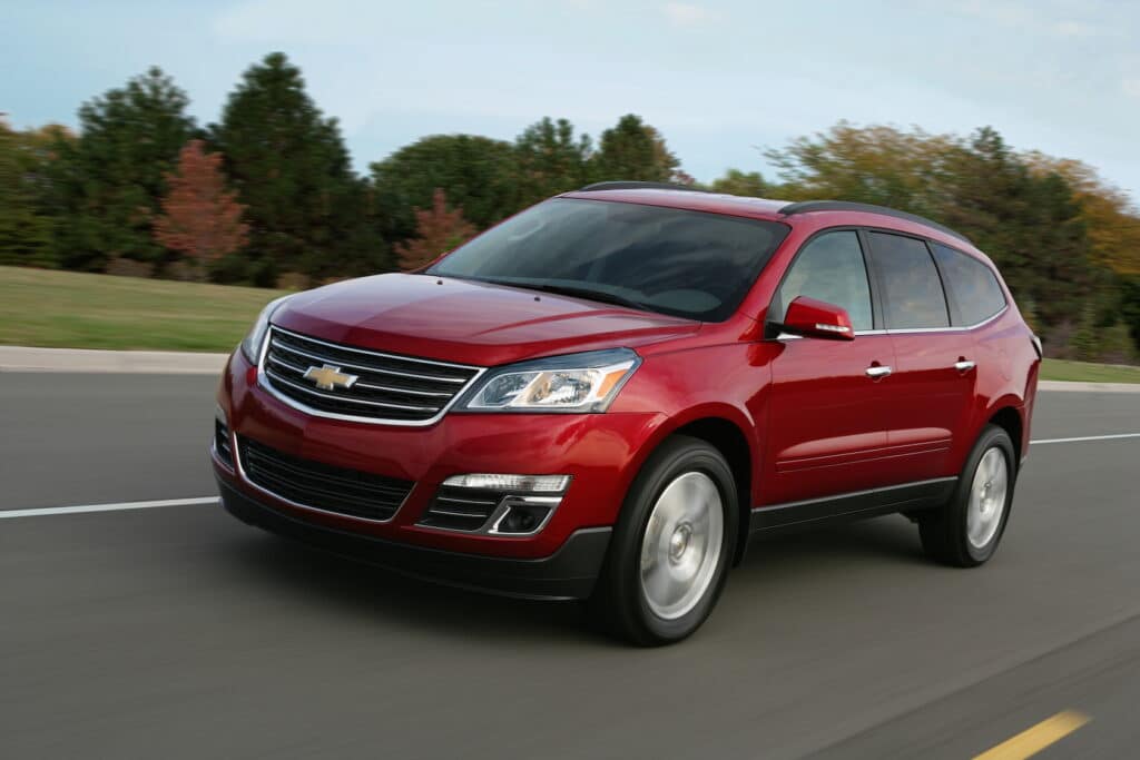 Chevy Traverse 2015 oil type