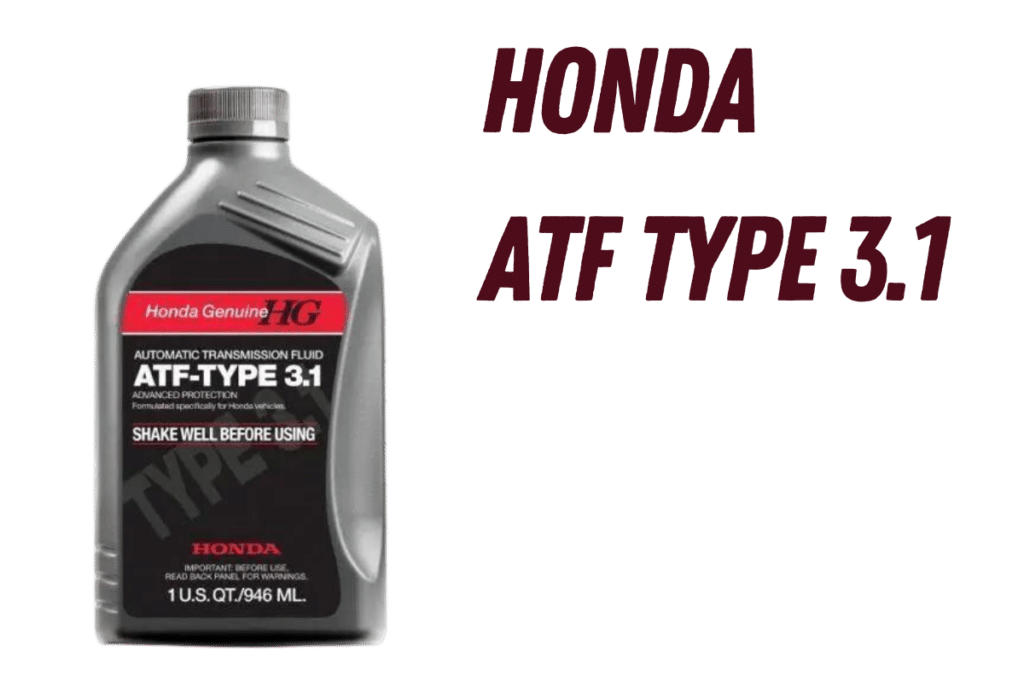 Honda ATF Type-3.1 equivalent