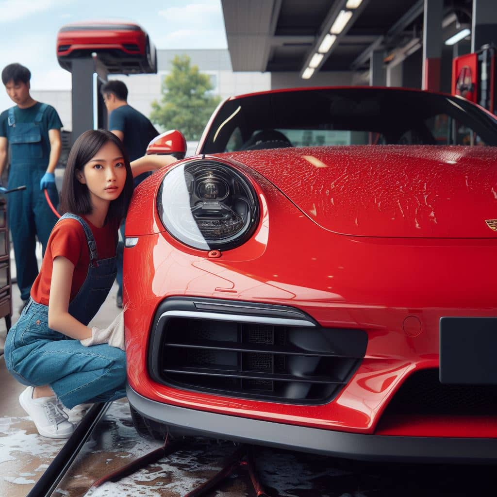 Porsche car service