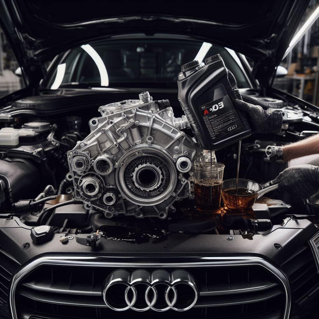 Audi S3 transmission fluid change