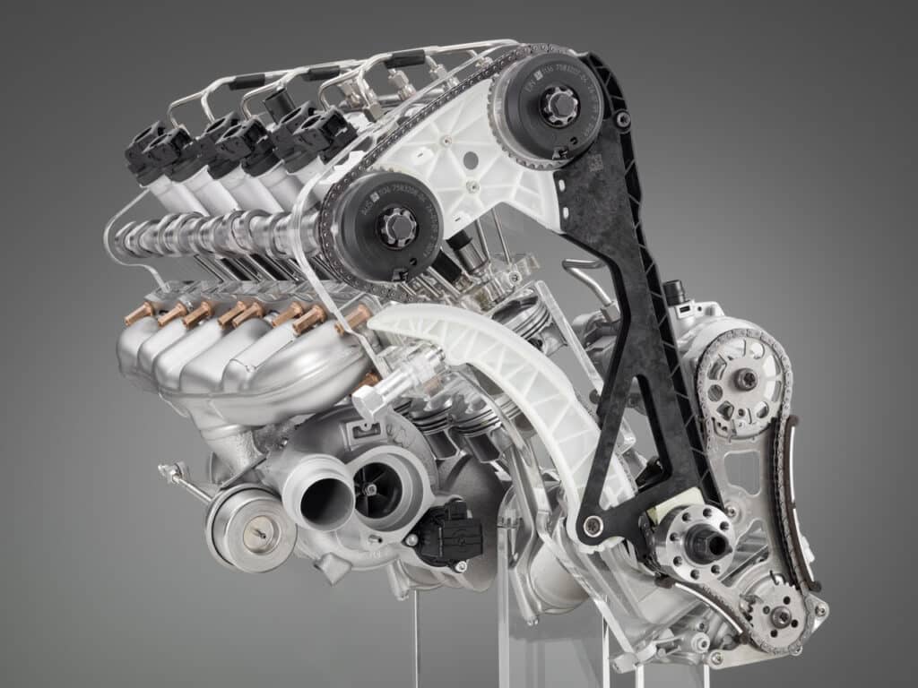 BMW N55 turbo engine